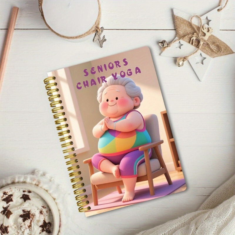 Cross-Border New Product Tk Temu Xiyin Hot Selling 30-Day Chair Yoga for the Elderly: Gentle Sitting Exercise Book
