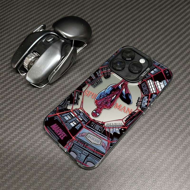 컬러풀 실버 IMD-Black-Y274 스파이더맨