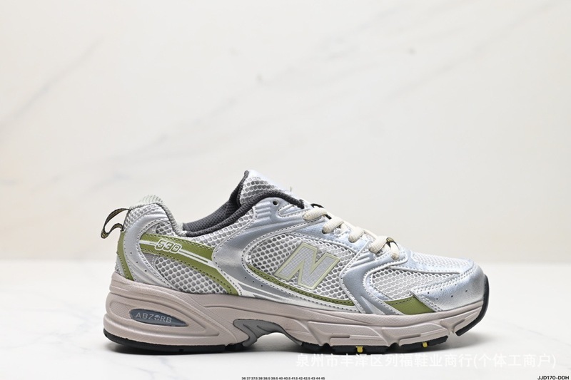 国境を越えた熱い販売莆田靴お父さん靴 nb530 シルバーレトロカップルランニングシューズ N 字型男性と女性のカジュアルスポーツシューズ|undefined
