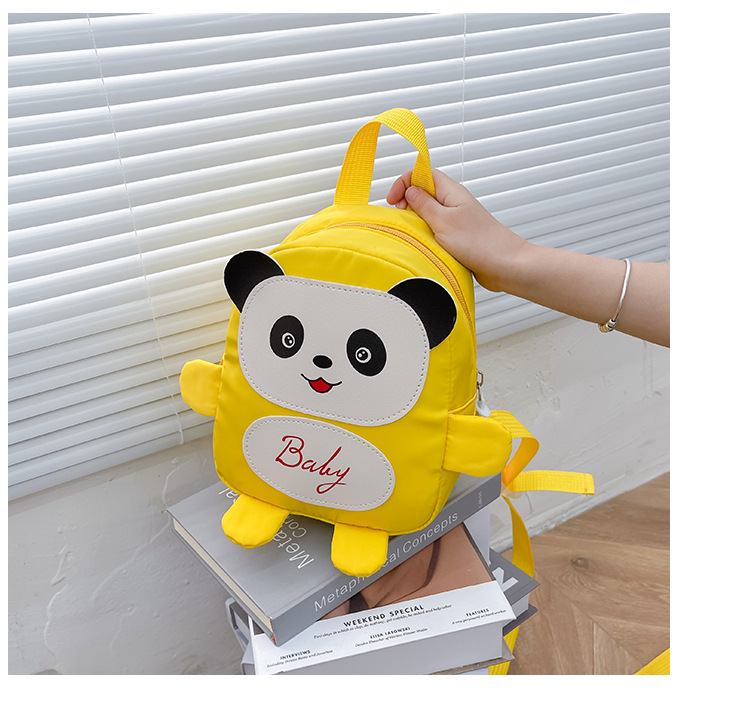 Kindergarten schoolbag for children, boys and girls, 1-3-5 years old, anti-wandering rope, cute frog, double-shoulder baby small backpack undefined
