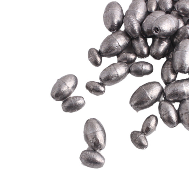 Plomada pequeña de pesca tradicional Qianlilai, plomada de plomo con forma de grano de arroz, plomada pequeña con forma de oliva de menos de 10g, venta directa del fabricante, plomada de plomo con peso. image 5