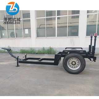 牵引转运拖车 高速清扫拖车定制 骨架拖车 移动拖车
