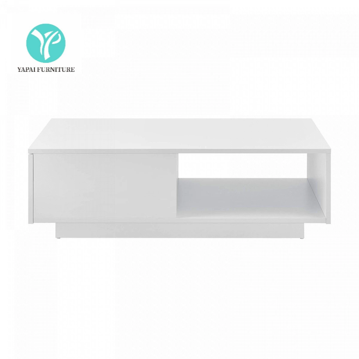 Кофейный столик с ящиком для хранения, простой дизайн, оптовая поставка от фабрики Amazon для трансграничных поставок, мебель для гостиной.