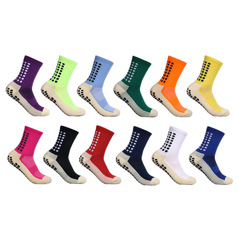 Football Socks Manufacturer Direct Sales Sports Non-Slip Mid-Calf Thickened Wear-Resistant Towel Socks for Adults and Teenagers Non-Slip and Sweat-Absorbent