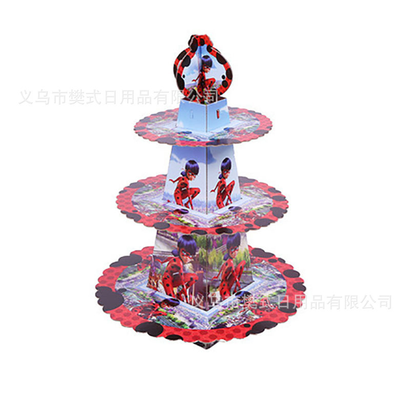 亚马逊蛋糕架史迪奇蜘蛛侠公主美人鱼马里奥蛋糕展示架派对装饰|undefined