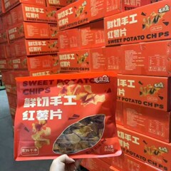 毛蔬蔬烤芝香瓜片油炸零食红薯香脆薯片脆片300g红薯片地瓜干