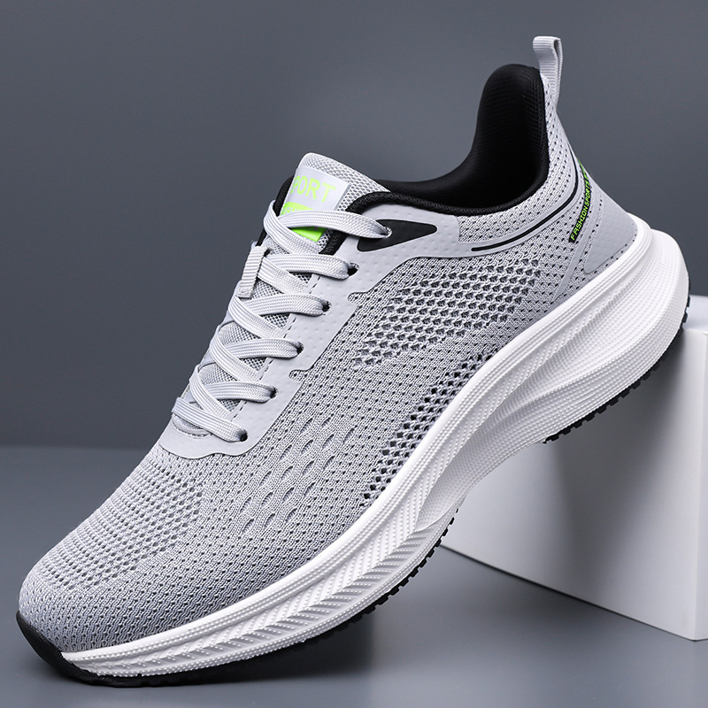 Cross-border large size shoes, summer sports shoes, new mesh shoes, breathable men's thin lightweight casual running shoes Cross-border large size shoes, summer sports shoes, new mesh shoes, breathable men's thin lightweight casual running shoes