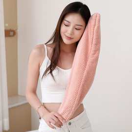 双层菠萝格干发帽高密珊瑚绒干发帽经编干发巾吸水浴帽新款透气吸