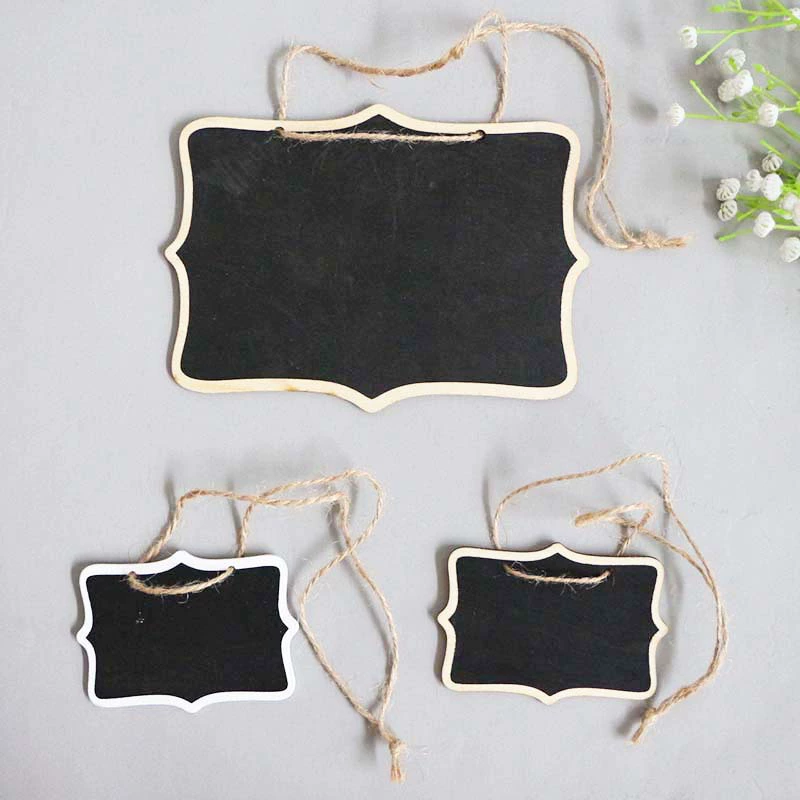 Double-sided small white drawing board from natural wood writing, training, graffiti