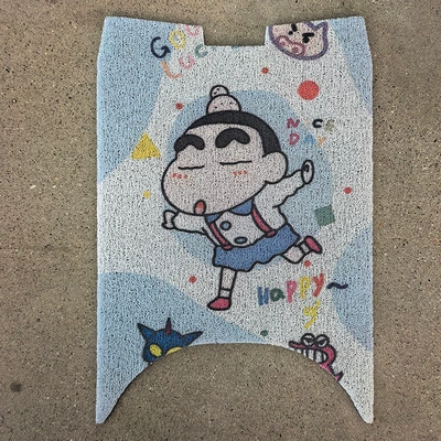 Electric vehicle foot mat, Pedal Mat - crayon-shin-chan-color-no9-a260