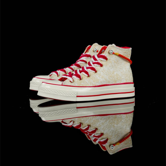 2025 New Putian Pure 1970S Red Year of the Snake Limited Thick-soled Sandwich Vulcanized Canvas Shoes for Men and Women