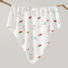 【Carefully Selected】Pure Cotton Swaddle Blanket Newborn Baby Wrap Full Cotton Summer Thin Anti-Surprise Jumping Delivery Room Cloth Baby Towel