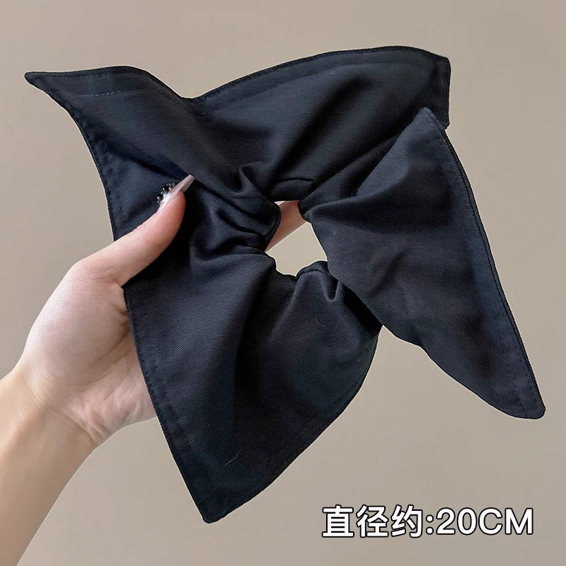 Ballet estilo encaje intestino grueso lazo para el cabello de alto valor con cola de caballo cuerda para el cabello flor para la cabeza niña de verano bola cabeza cuerda para el cabello accesorios para el cabello