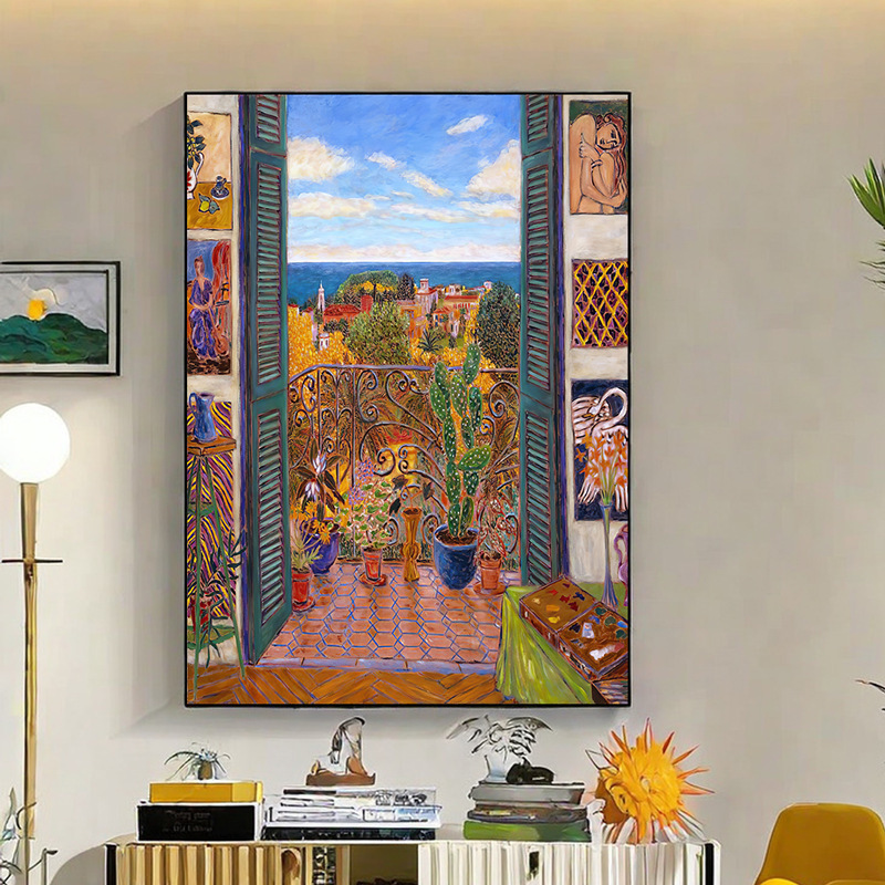 装饰画挂画多巴胺客厅卧室餐厅玄关画酒店高颜值治愈油画|undefined