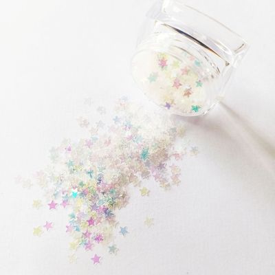 Japanese Nail sequins Colorful Flash Sequins Nail enhancement Glue technology Highlight PET texture of material blend Sequins