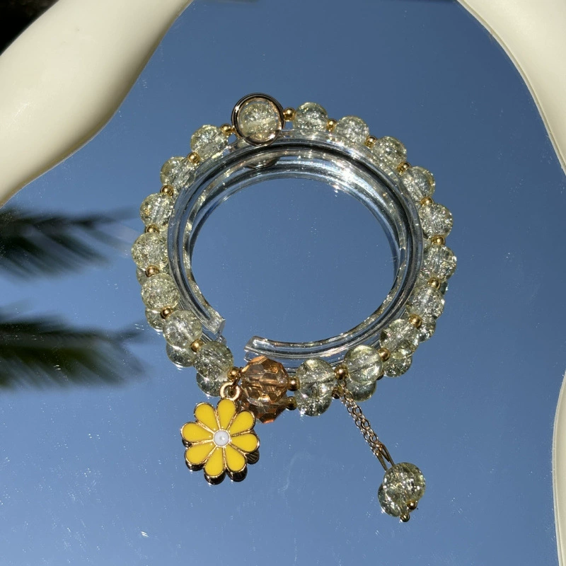 Jingdezhen ceramic bead bracelet, handmade, elastic, gift boxed (OPP)
