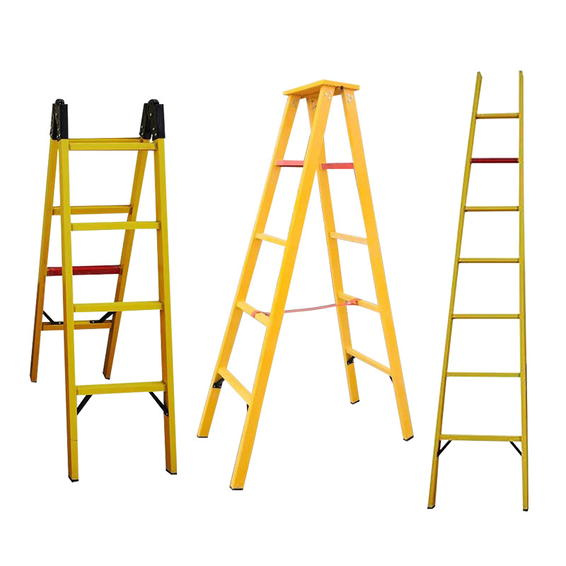 高压绝缘单梯 人字梯 单梯 关节梯220kv高压用梯子玻璃钢梯