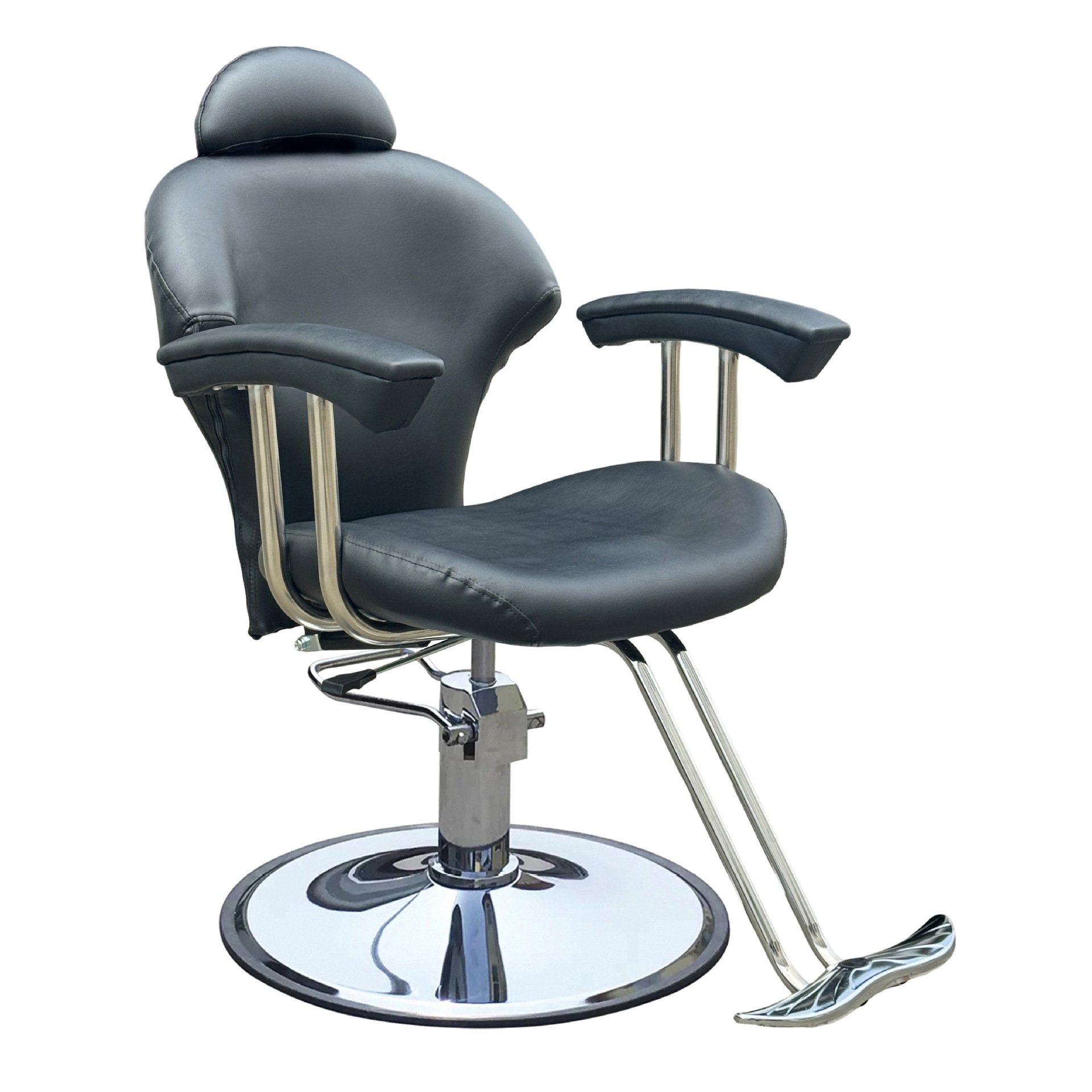 La silla de peluquería de alta gama se puede colocar en la silla elevadora de la silla de fisioterapia de afeitado.