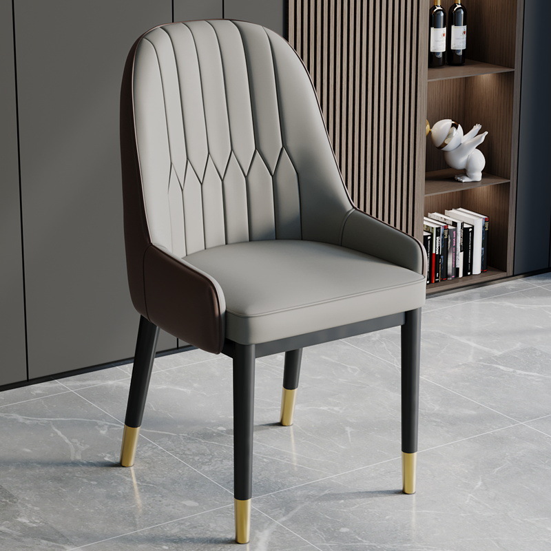 회색 얼굴 _ 커피 백 _ 골드 다리 세트