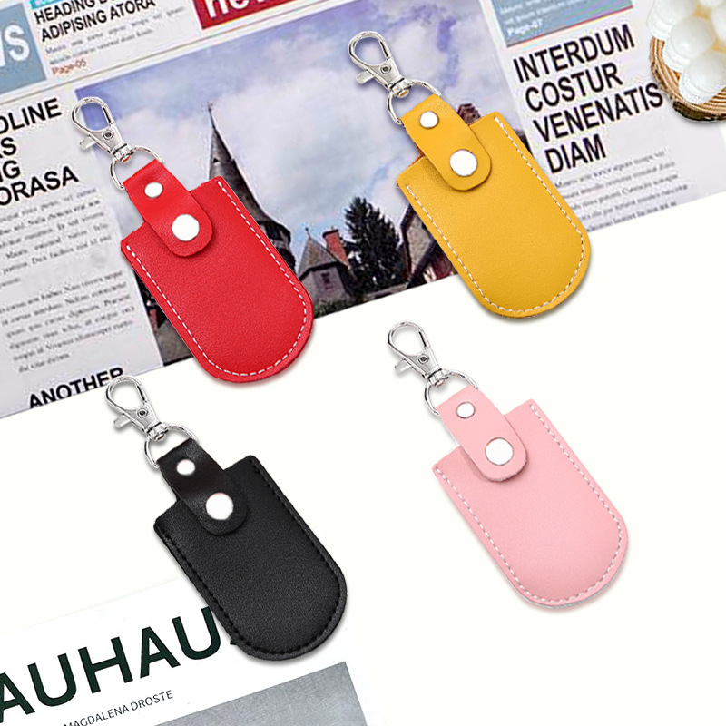 Cubierta de la tarjeta de control de acceso creativa de moda bolsa de almacenamiento de llave extraíble personalizada cubierta protectora de la llave del coche de las mujeres logotipo impreso