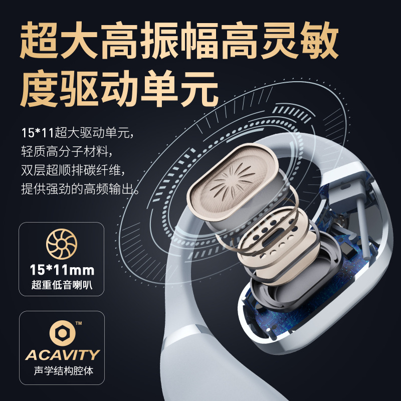新款2025蓝牙耳机无线蓝牙通话降噪入耳运动专用跑步挂耳机无线|undefined