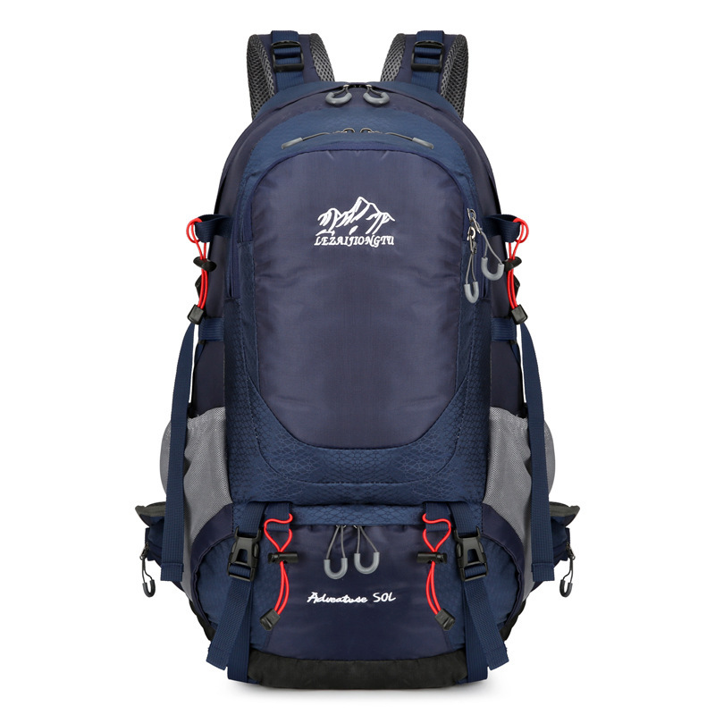 エアフロートバックパックシステム屋外登山バッグ 50 リットル大容量ハイキングキャンプスポーツバックパック防水トラベルバッグ|undefined