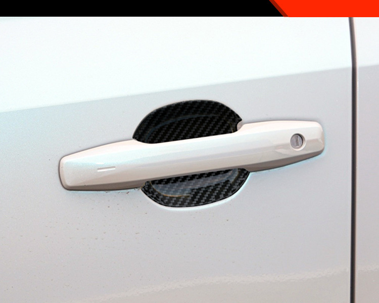 Suitable for 26 Models of Toyota Rav4, Modified Exterior Door Bowl Stickers, Special Anti-Scratch Door Handle Accessories for Wildlander