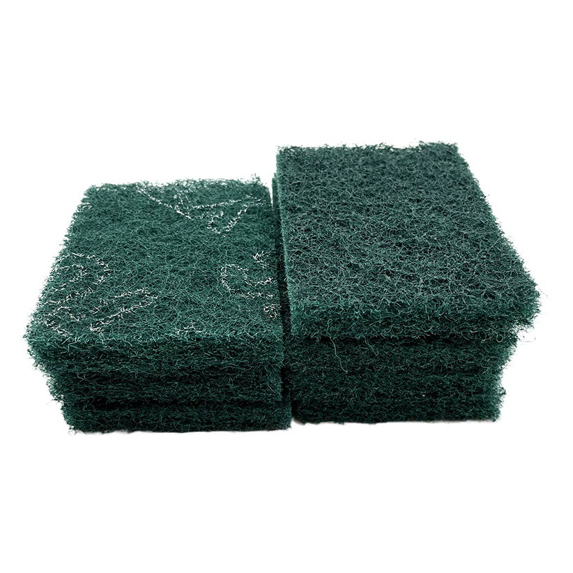 Промышленная утолщенная закалка 8698 Скрубирующая ткань Ткань для посуды Наждак Нержавеющая сталь Железная пластина Удаление ржавчины Матовая ткань Нейлоновый лист