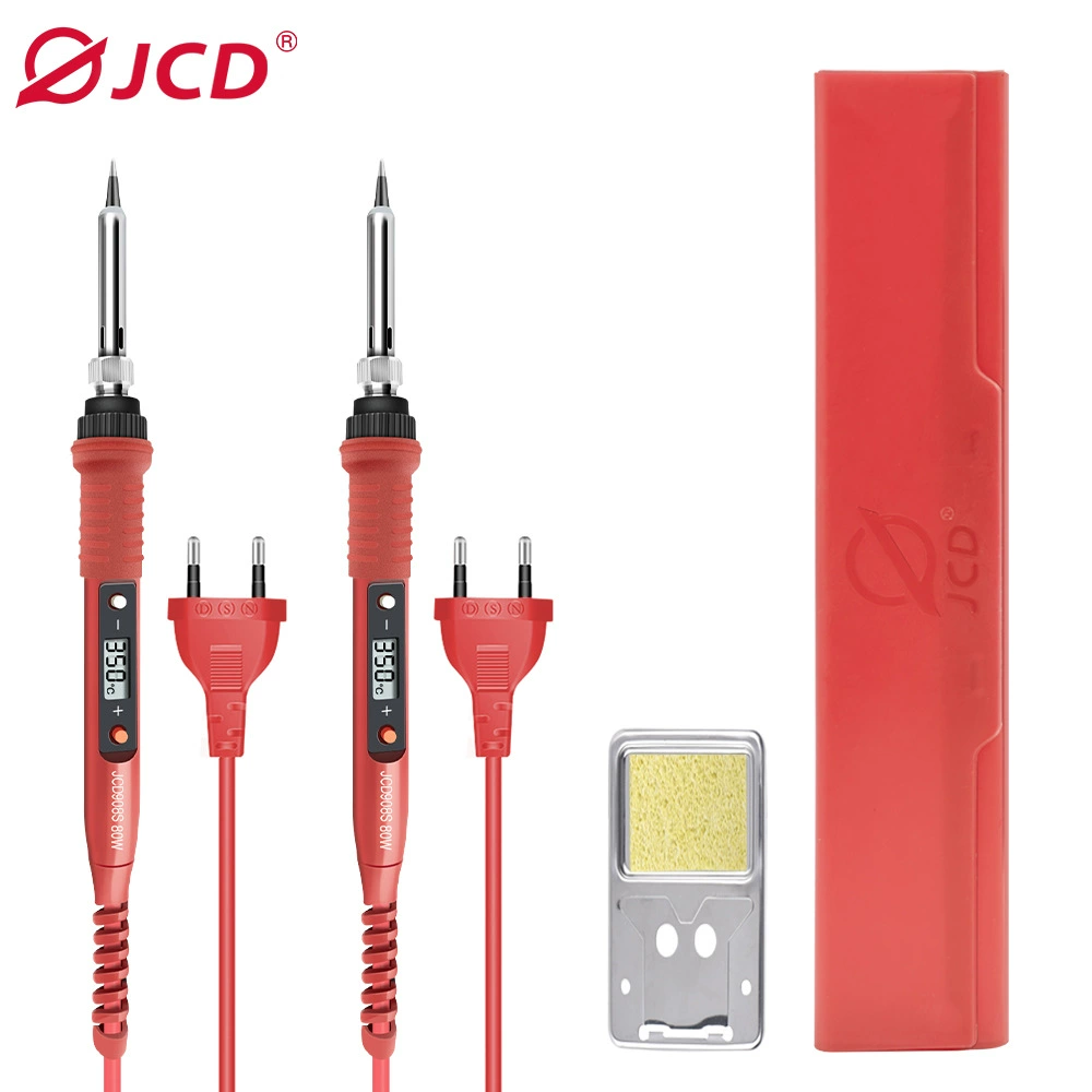 JCD двойной 908S электрический паяльник 80W Высокая мощность ремонт сварочный электрический паяльник комплект внутренний тепловой сварочный инструмент