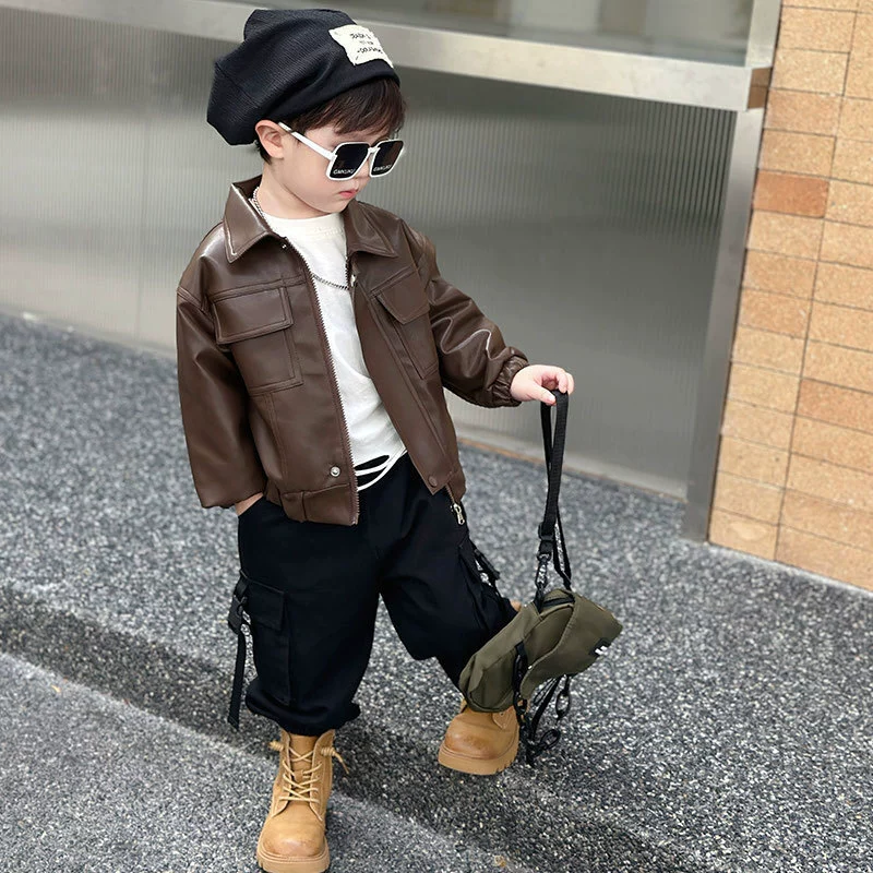Children's autumn spring jacket for boys
