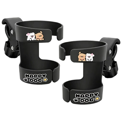 Tea and Beverage Cups — Other Electric Vehicle Accessories - black-ride-line-dog