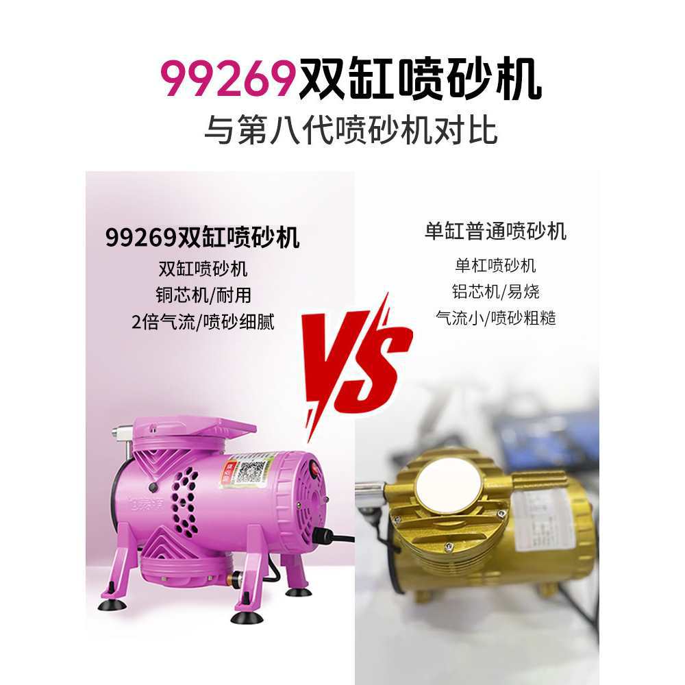 商用双缸星空巧克力喷枪西点慕斯喷霜喷砂机烘焙蛋糕喷砂枪