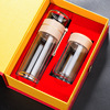 Handheld cup stainless steel, tea, gift box, set, glass, Birthday gift