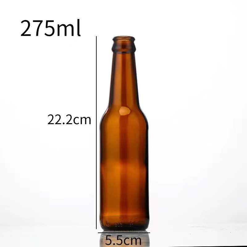 茶色のビール瓶、ガラス製の茶色のビール空瓶、透明な500mlの炭酸飲料瓶をメーカーから卸売りしています。|undefined