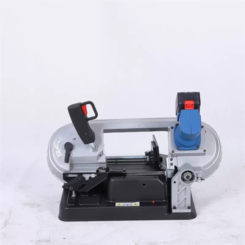 定制充电式户外专用切割带锯金属多功能切割机施工便携提式锯床