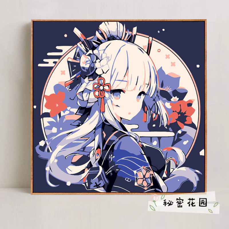 コナンデジタル油絵DIY手塗り怪盗キッドアニメアクリルメーカー卸売装飾画|undefined