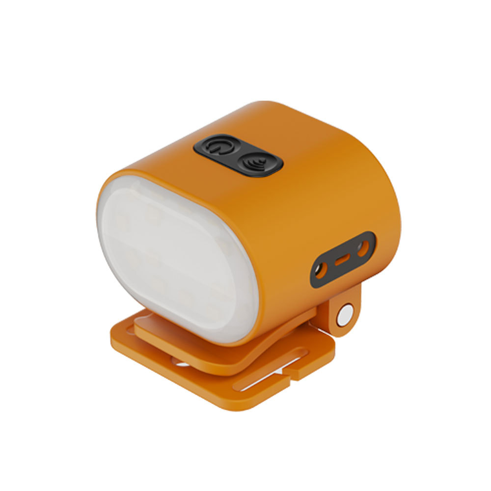 Transfronterizo nuevo faro al aire libre larga resistencia impermeable cabeza-montado lámpara de iluminación de inducción multifuncional imán luz de trabajo