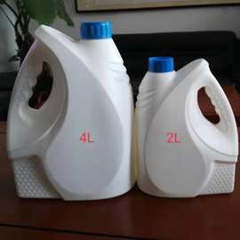 厂家供应4升2L防冻液桶4L机油桶塑料壶化工壶汽油添加剂桶包装瓶