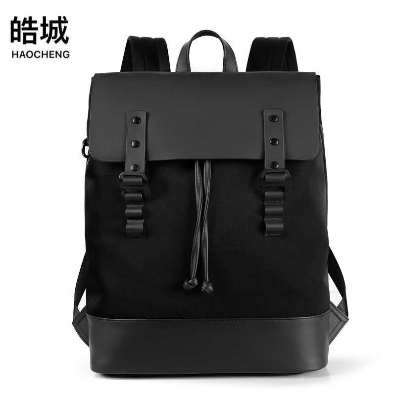 2025 primavera nuevo estilo casual moda todo fósforo mochila de gran capacidad ligero negocios viajes de negocios mochila de computadora hombres