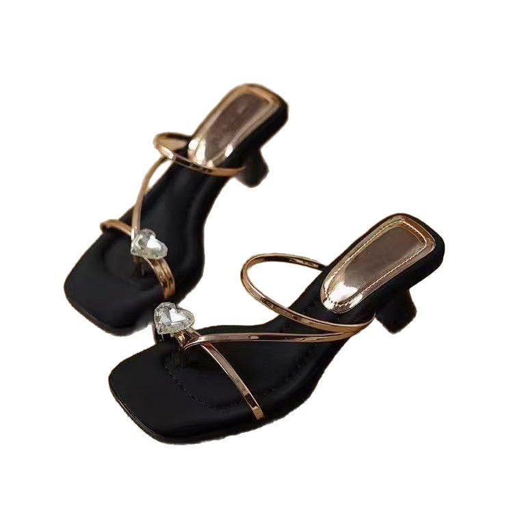 2026 nuevo verano no se cansa pie cinturón delgado hermoso diamante plata zapatillas de tacones altos image 5