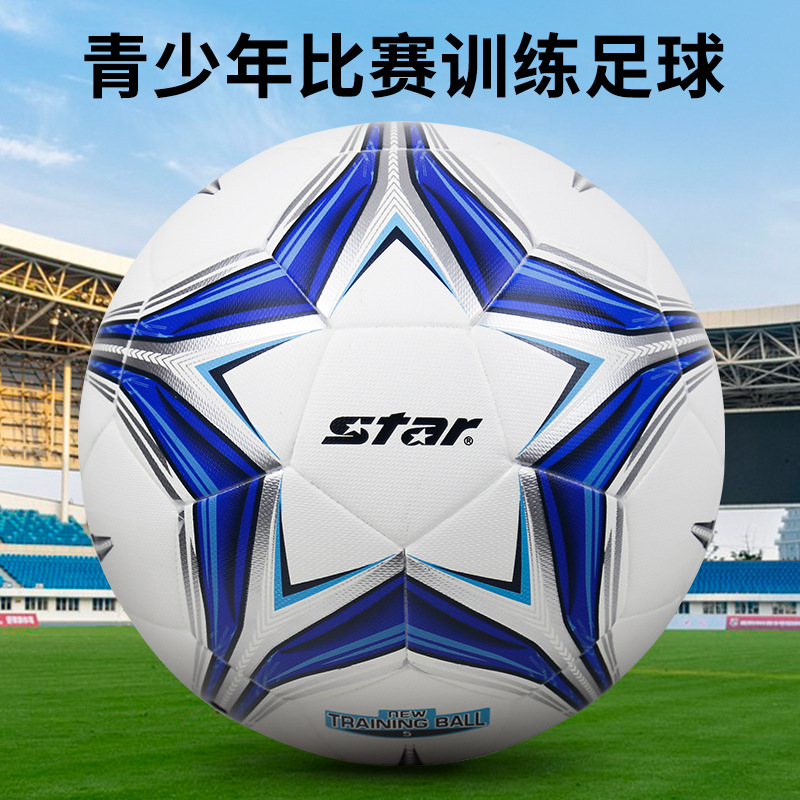 Shida Football No. 5 Heat-Bonded Adult and Youth Training Competition Standard Ball Pu Wear-Resistant Expert Edition