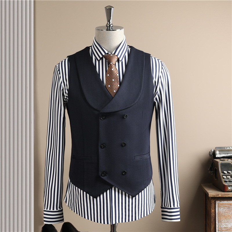 Sophisticated Men's Tailored Suits Comfortable Fit Blazer For Wedding Formal Business Interview Professional Wear_voghion.com