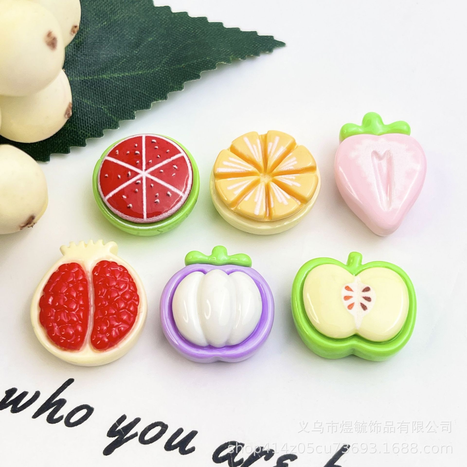 고품질 작은 수박, 망고스틴, 석류, 사과, 오렌지, 딸기 혼합 싱글