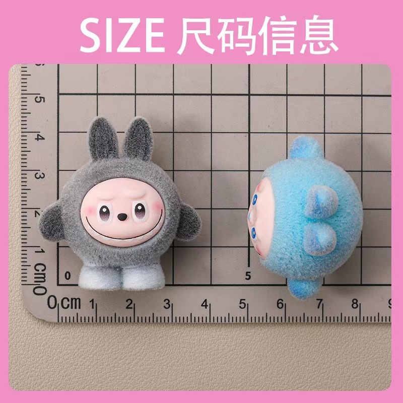 植毛卵ウサギかわいい樹脂 diy アクセサリーキーホルダーペンダント手作り携帯電話チェーンデスクトップ装飾品トレンディなおもちゃ|undefined