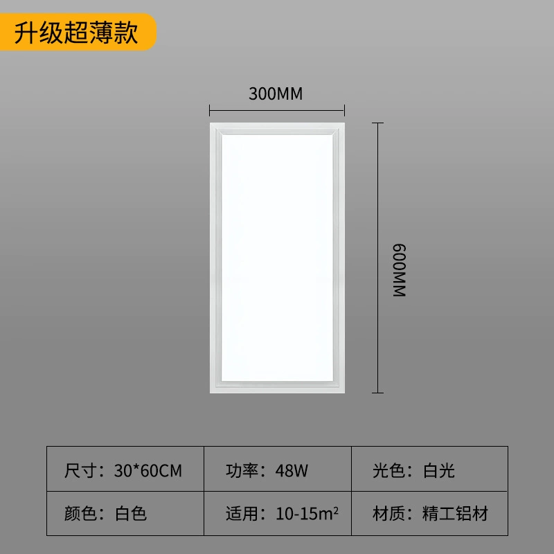 LED встроенные потолочные светильники для ванной, световая панель для вытяжки
