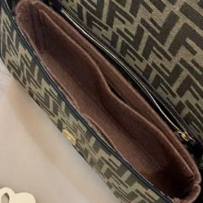 Suitable for Lv Favorite Inner Bags, Makeup Organizer Bags, and Lv Favorite Inner Lining Bags (Car roof lining) - simple-large-size-brown