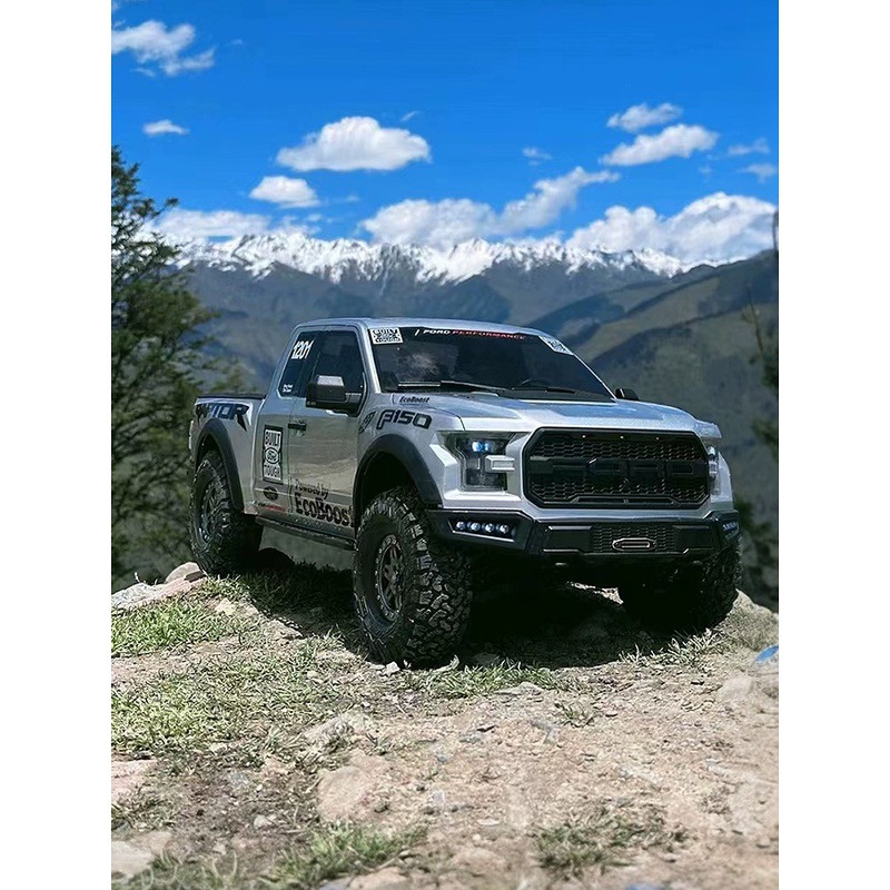 Km Thor's 1/8 Artificial Ford Raptor F150 Pickup Truck Rtr Remote Control Electric Climbing Car Off-Road Vehicle