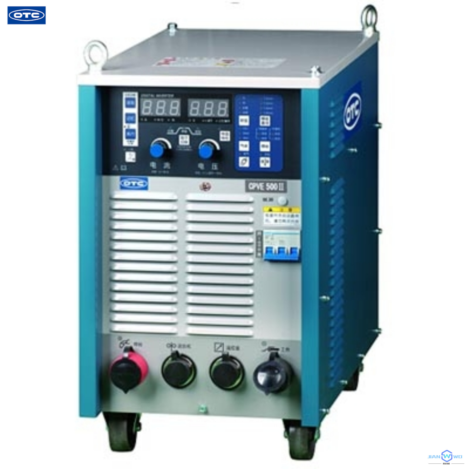 OTC焊机CPVE500碳钢低飞溅焊机大型钢构焊接汽车车体船舶制造