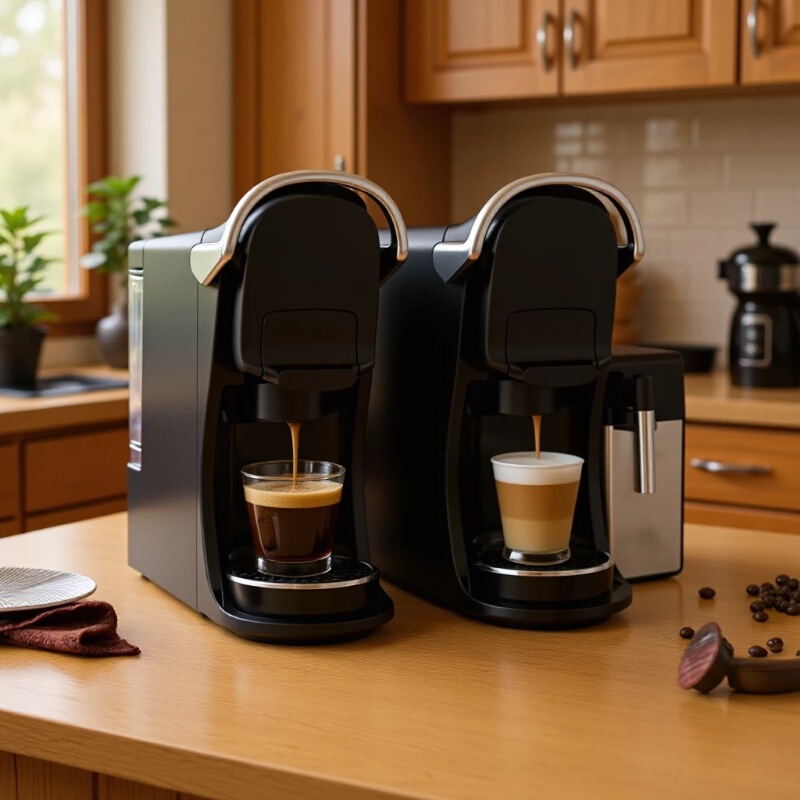 Nestlé Duoqu Coffee Powder K-Cup All-In-One Compatible Coffee Machine, Small Household Portable Coffee Machine for Export
