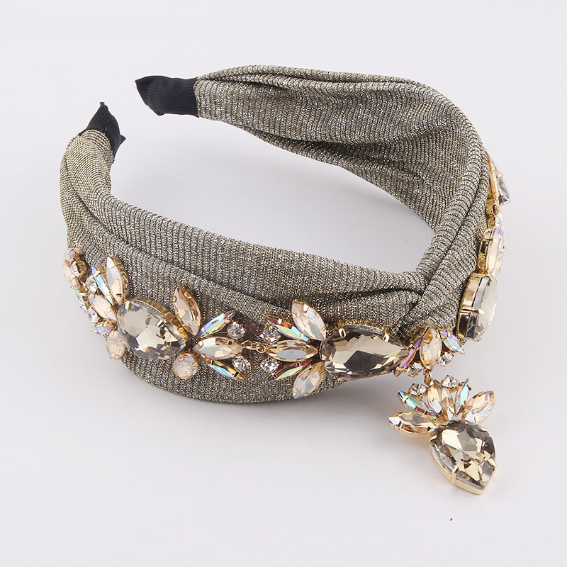 New Fashion Style Diamond-studded Gemstone Headband display picture 4